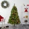 5ft. Pre-Lit Montana Mixed Pine, Pinecones &#x26; Berries Artificial Christmas Tree with Clear LED Lights